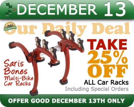 Hometown Bicycles Daily Deal December 13