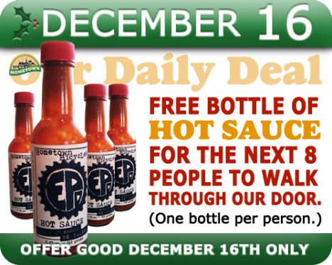 Hometown Bicycles Daily Deal December 16