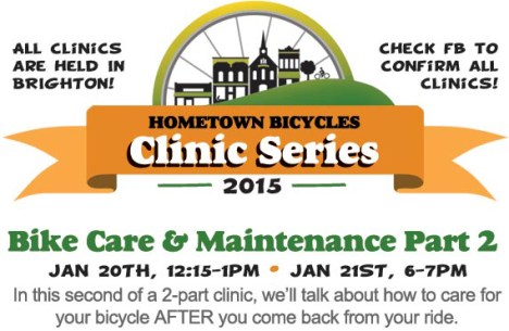 Hometown Bicycles Clinic Series: Bike Care & Maintenance Part 2