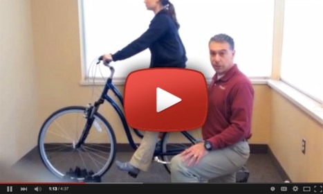 Bicycle Saddle Height video with Pro-Motion Physical Therapy