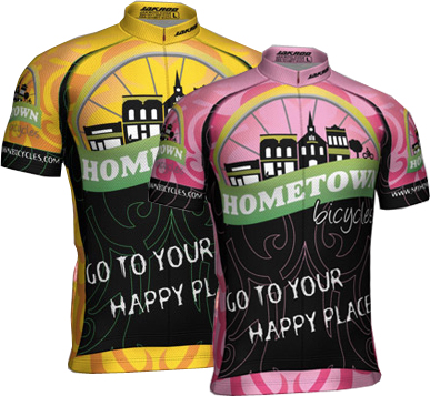 Hometown Bicycles team jerseys