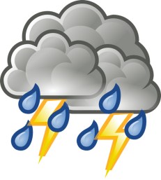 Thunderstorm clipart