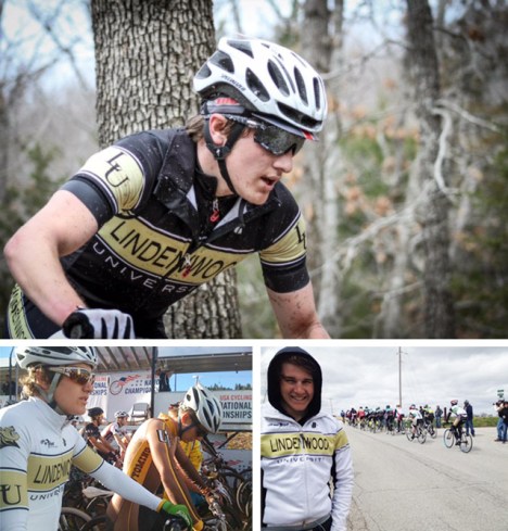 Hometown Bicycles' CJ Brish raced for Lindenwood on scholarship